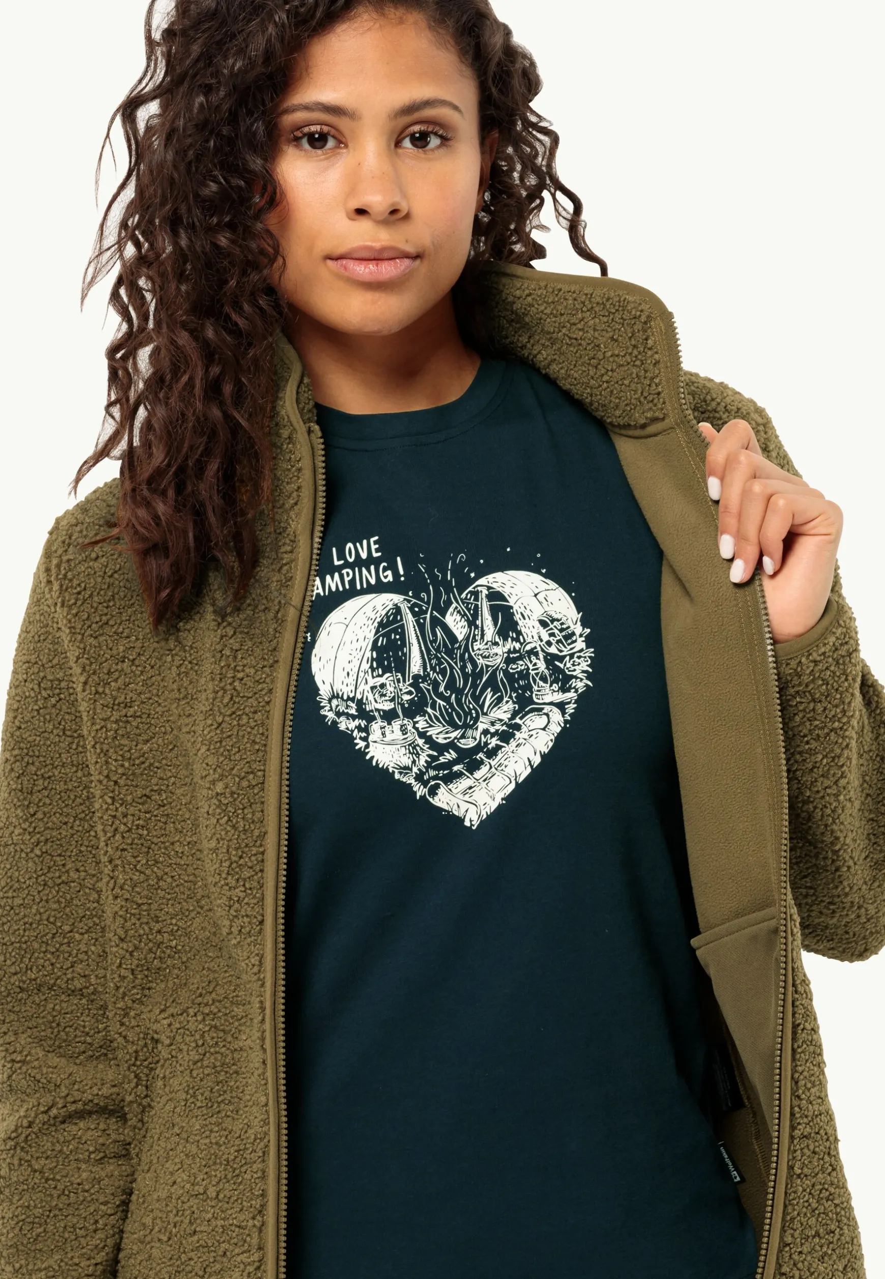 High Curl Jacket W